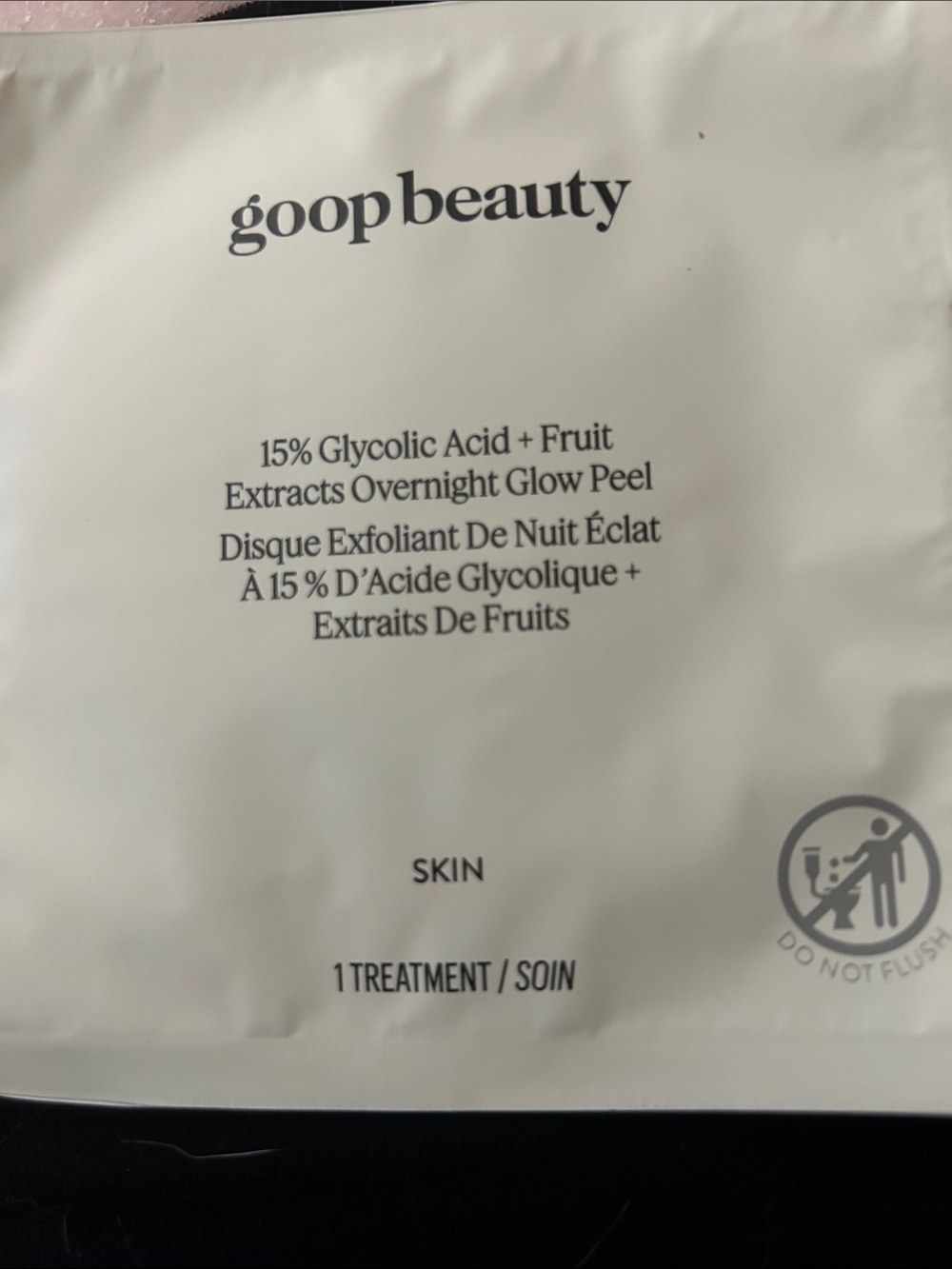 goop beauty Overnight Glow Peel - glycolic acid - Picture 2 of 3